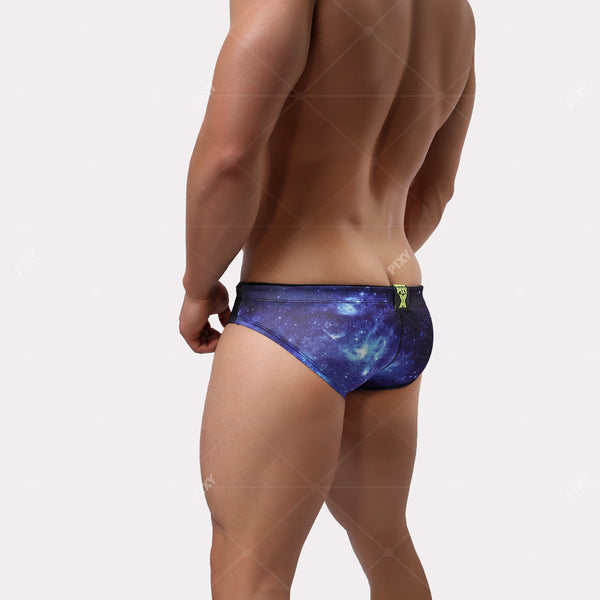 PIXY LOW RISE RACING BRIEFS-STAR DREAM