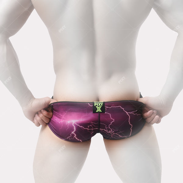 PIXY LOW RISE RACING BRIEFS-STAR DREAM