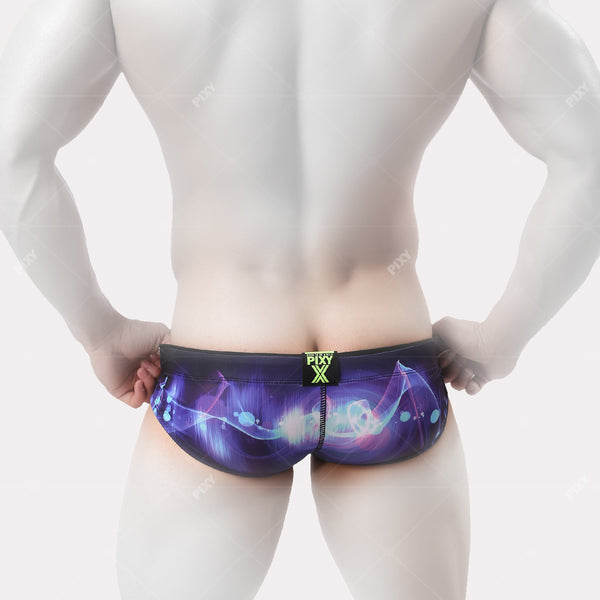 PIXY LOW RISE RACING BRIEFS-STAR DREAM