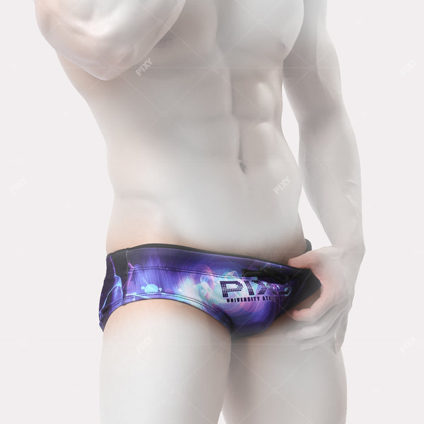 PIXY LOW RISE RACING BRIEFS-STAR DREAM