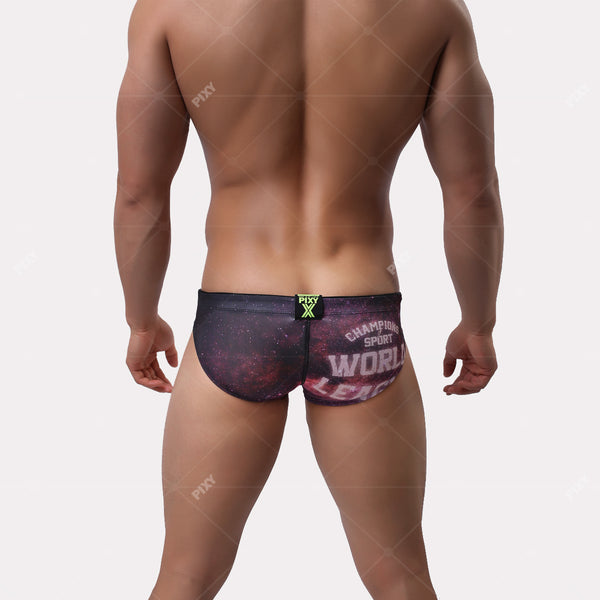 PIXY LOW RISE RACING BRIEFS-STAR DREAM