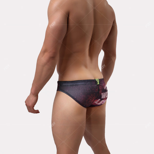 PIXY LOW RISE RACING BRIEFS-STAR DREAM