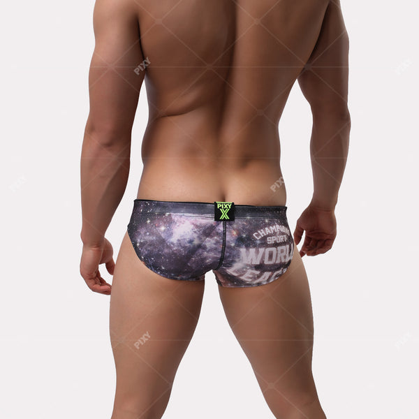 PIXY LOW RISE RACING BRIEFS-STAR DREAM