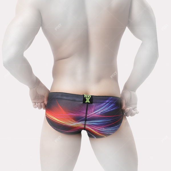 PIXY LOW RISE RACING BRIEFS-STAR DREAM