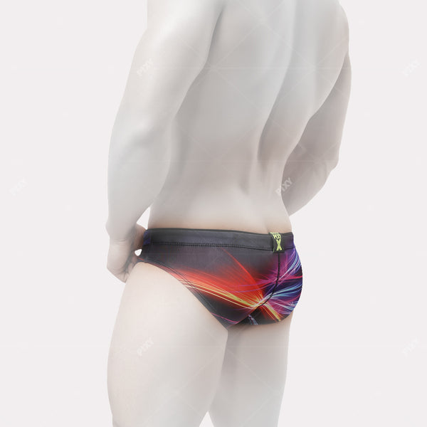 PIXY LOW RISE RACING BRIEFS-STAR DREAM