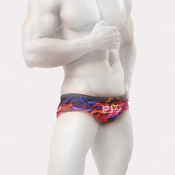 PIXY LOW RISE RACING BRIEFS-STAR DREAM