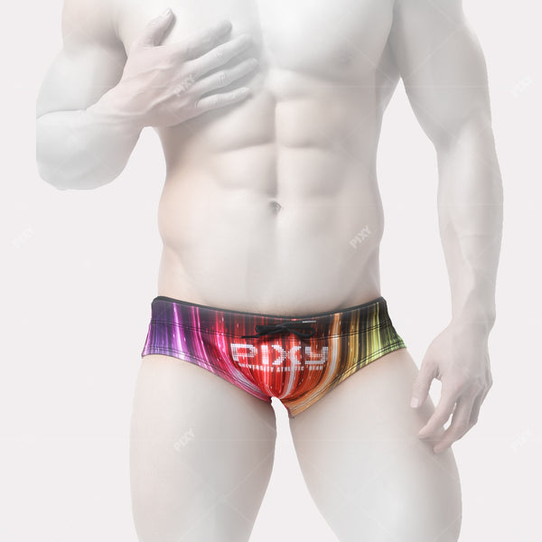 PIXY LOW RISE RACING BRIEFS-STAR DREAM