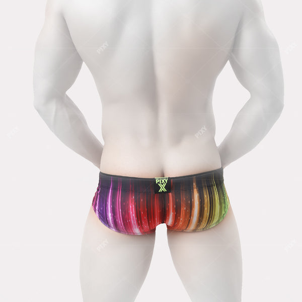 PIXY LOW RISE RACING BRIEFS-STAR DREAM