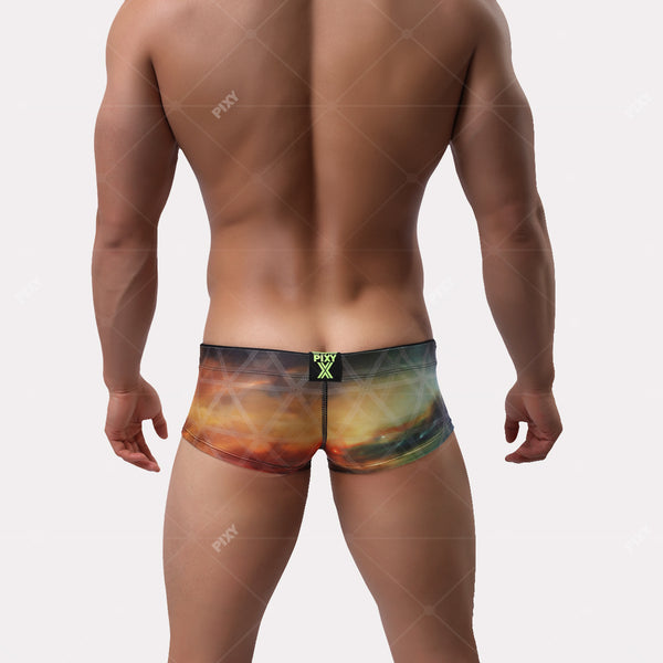 PIXY LOW RISE SQUARES TRUNKS-STAR DREAM