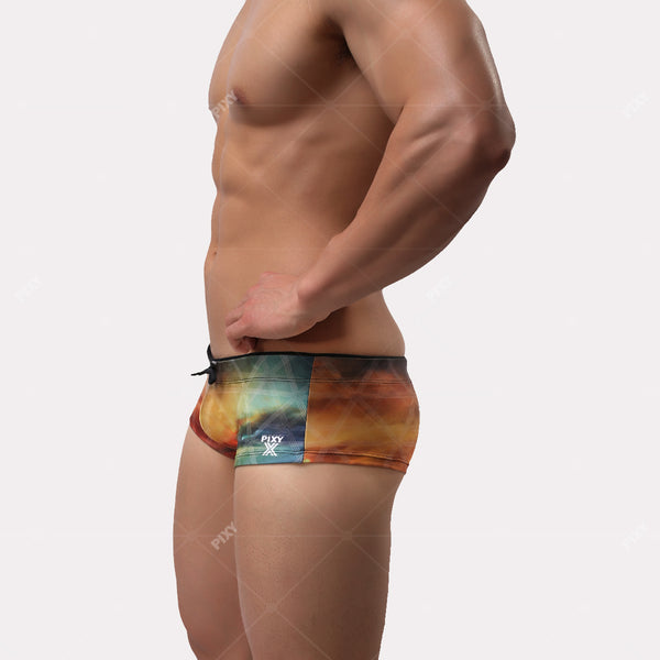 PIXY LOW RISE SQUARES TRUNKS-STAR DREAM