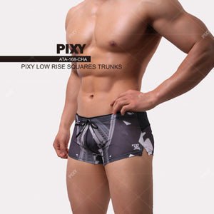 PIXY LOW RISE SQUARES SWIM AND GYM GEAR