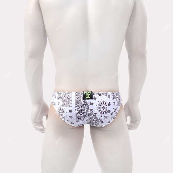 PIXY POUCH MAX U-POUCH BRIEFS-PAISLEY