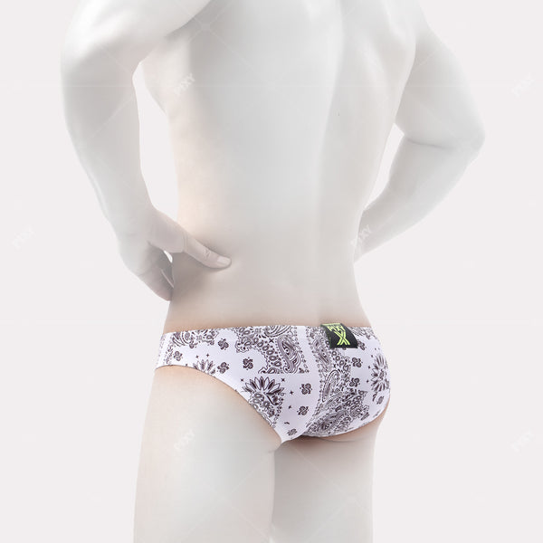 PIXY POUCH MAX U-POUCH BRIEFS-PAISLEY