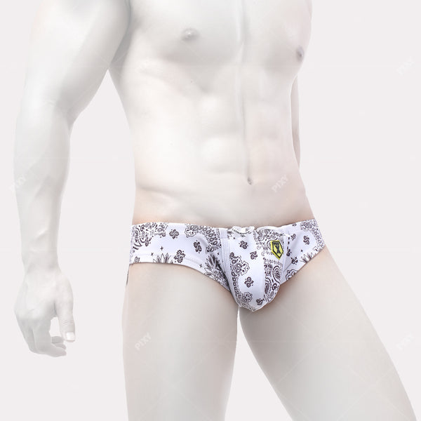 PIXY POUCH MAX U-POUCH BRIEFS-PAISLEY