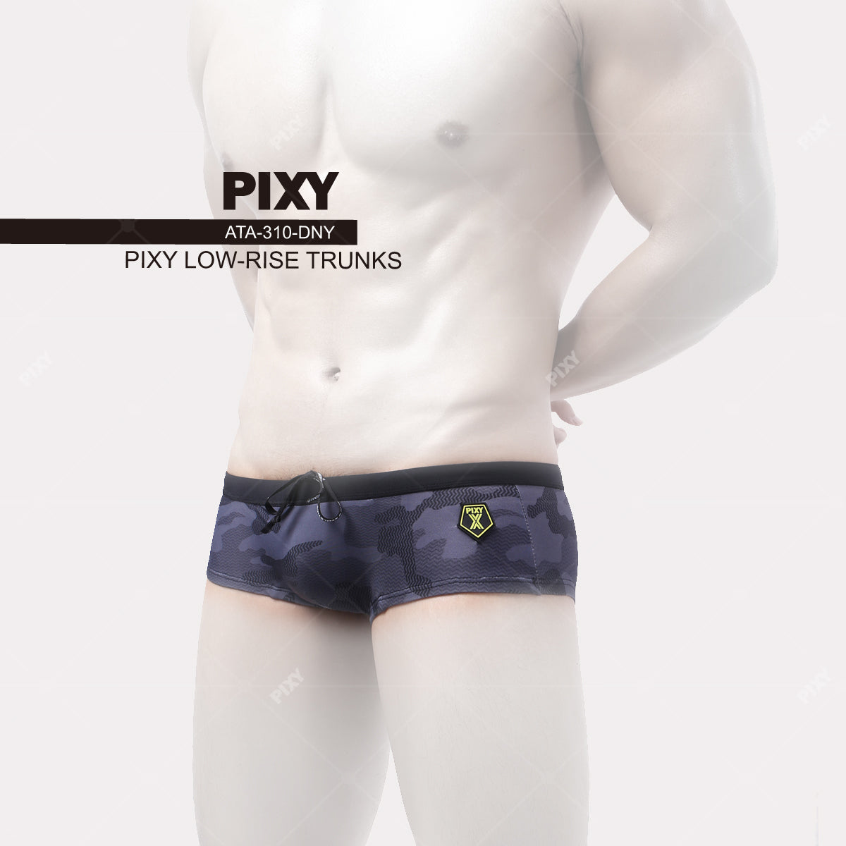 PIXY RING POUCH TRUNKS-CAMOUFLAGE