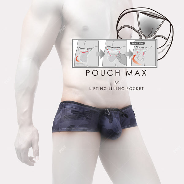 PIXY POUCH MAX U-POUCH TRUNKS-COMOUFLAGE