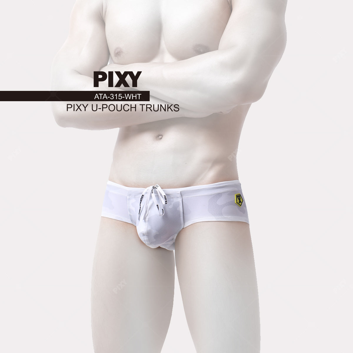 PIXY POUCH MAX U-POUCH BRIEFS-CAMOUFLAGE