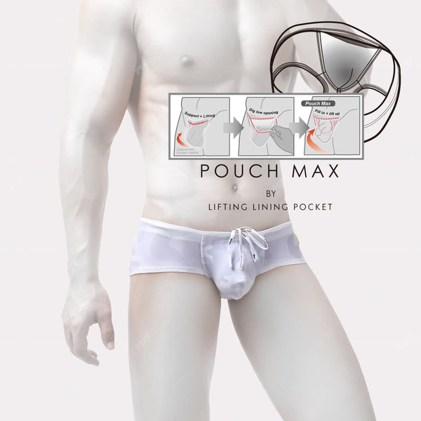 PIXY POUCH MAX U-POUCH BRIEFS-CAMOUFLAGE