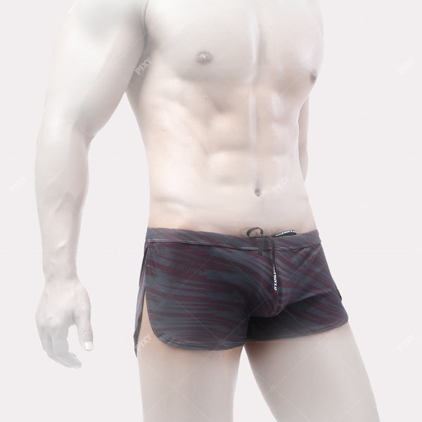 PIXY SWIM & GYM SHORTS-THUNDER WAVES