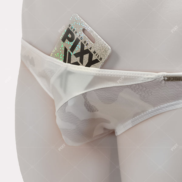 PIXY BASIC BIKINI -  CAMO TRANSPARENCY UNDERWEAR