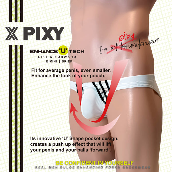 PIXY SEXY BRIEFS UNDERWEAR- U-SPORTS